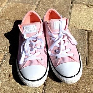 Pink Converse sneakers